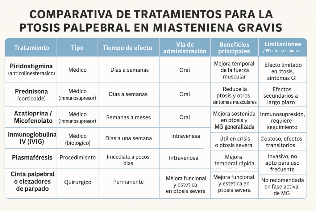 Infografía sobre el impacto de la ptosis en la visión y autoestima.